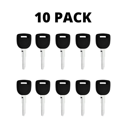 MZ34 Mazda Transponder Key 80-Bit 2003-2014 (10 PACK)
