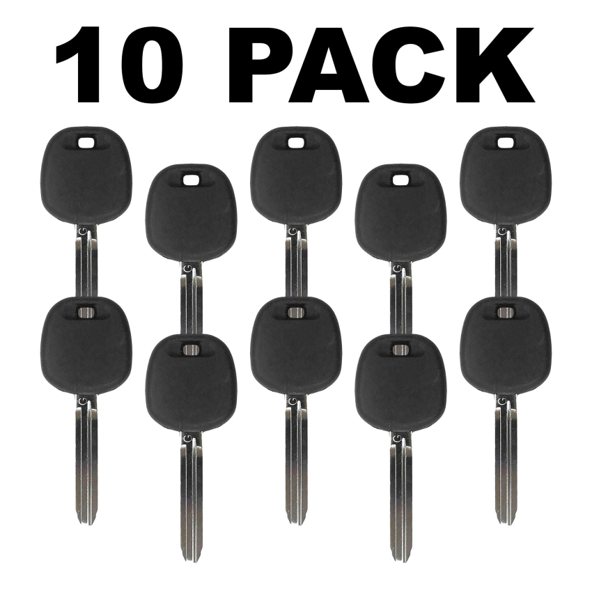 TOY44G Transponder Key for Toyota 2010-2019 G Chip (10 Pack)