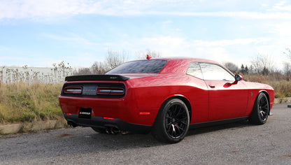 Corsa Performance 15-17 Dodge Challenger Hellcat Dual Rear Exit Sport Exhaust w/ 3.5in