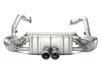 Akrapovic 12-15 Porsche Boxster (981) Slip-On Line (Titanium) w/ Titanium Tips S-PO981SO-HT/1