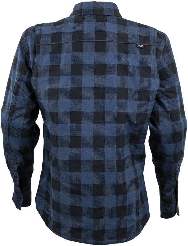 Speed and Strength True Grit Armored Motoshirt Navy/Black - 2XL
