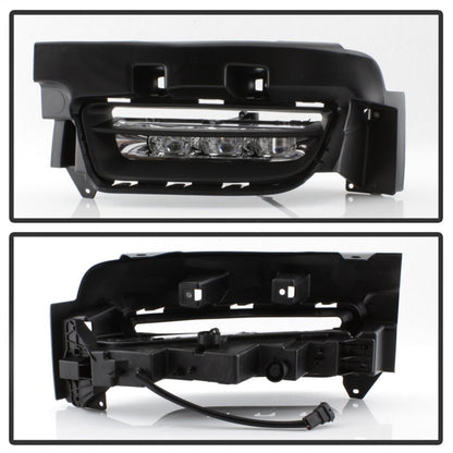 Spyder Dodge Charger 2015-2016 OEM LED Fog Lights W/Universal Switch- Clear FL-DCH2015-LED-C 5082985