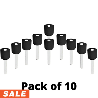 HO03 Transponder Key for Honda Acura 2003-2016 | Aftermarket (10 PACK)