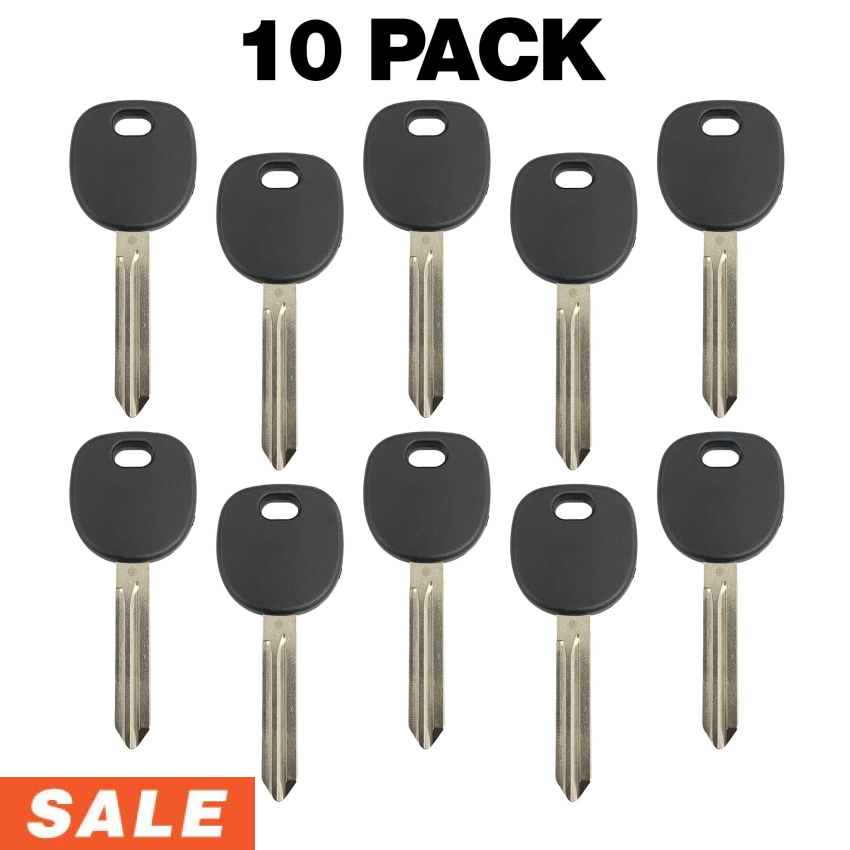 B111 GM Transponder Key 2004-2017 Chip 46 | Aftermarket (10 Pack)