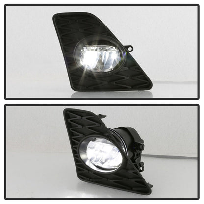 Spyder 13-15 Lexus GS350/GS450h w/F-Sport Pkg OEM LED Fog Lights w/Switch - Clear (FL-LGS13FS-LED-C) 9044304