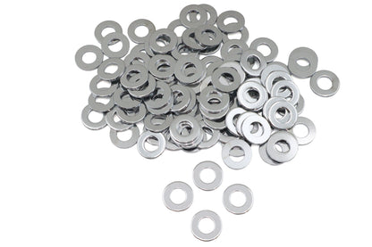 Chrome Flat Washers 5/16 inch Inner Diameter