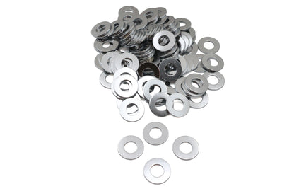 Chrome Flat Washers 1/2 inch Inner Diameter