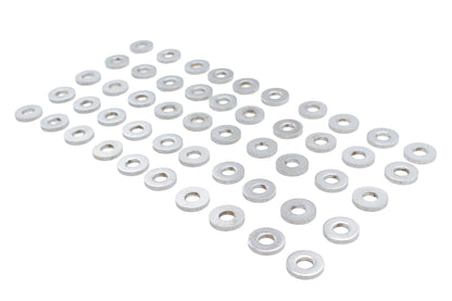 Chrome Flat Washers 1/4 inch, Extra Thick