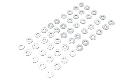 Chrome Flat Washers 1/4 inch, Extra Thick