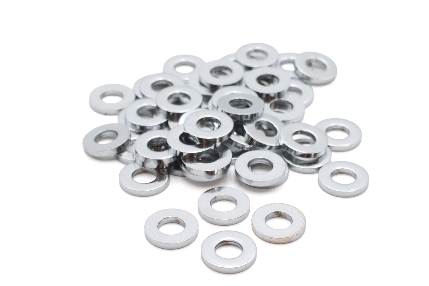 Chrome Flat Washers 5/16 inch Extra Thick