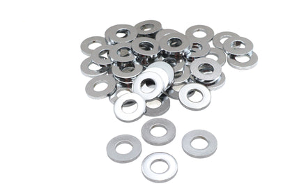 Chrome Flat Washers 3/8 inch, Extra Thick