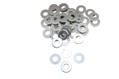 Chrome Flat Washers 3/8 inch, Extra Thick