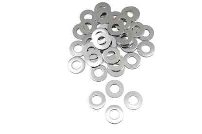 Chrome Flat Washers 7/16 inch, Extra Thick