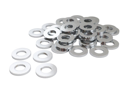 Chrome Flat Washers 7/16 inch, Extra Thick