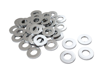 Chrome Flat Washers 7/16 inch, Extra Thick
