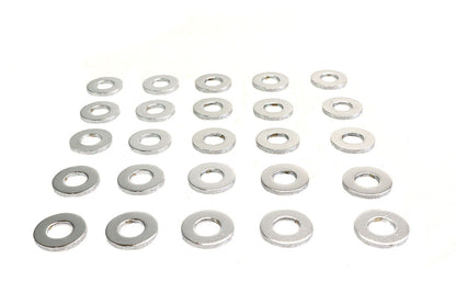 Chrome Flat Washers 1/2 inch, Extra Thick