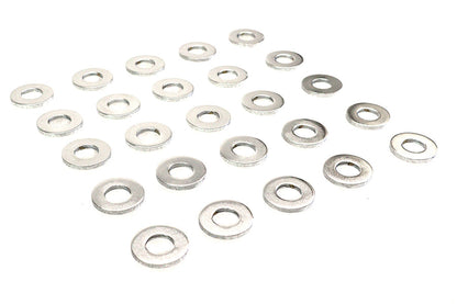 Chrome Flat Washers 1/2 inch, Extra Thick