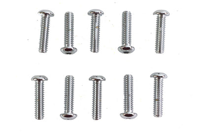 Allen Button Head Screws Chrome 1/4 inch X 1 inch