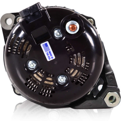 Mechman 370 Amp Billet Elite Series Alternator 1988-2002 Dodge Ram 5.9L Cummins - 1 Wire Turn On