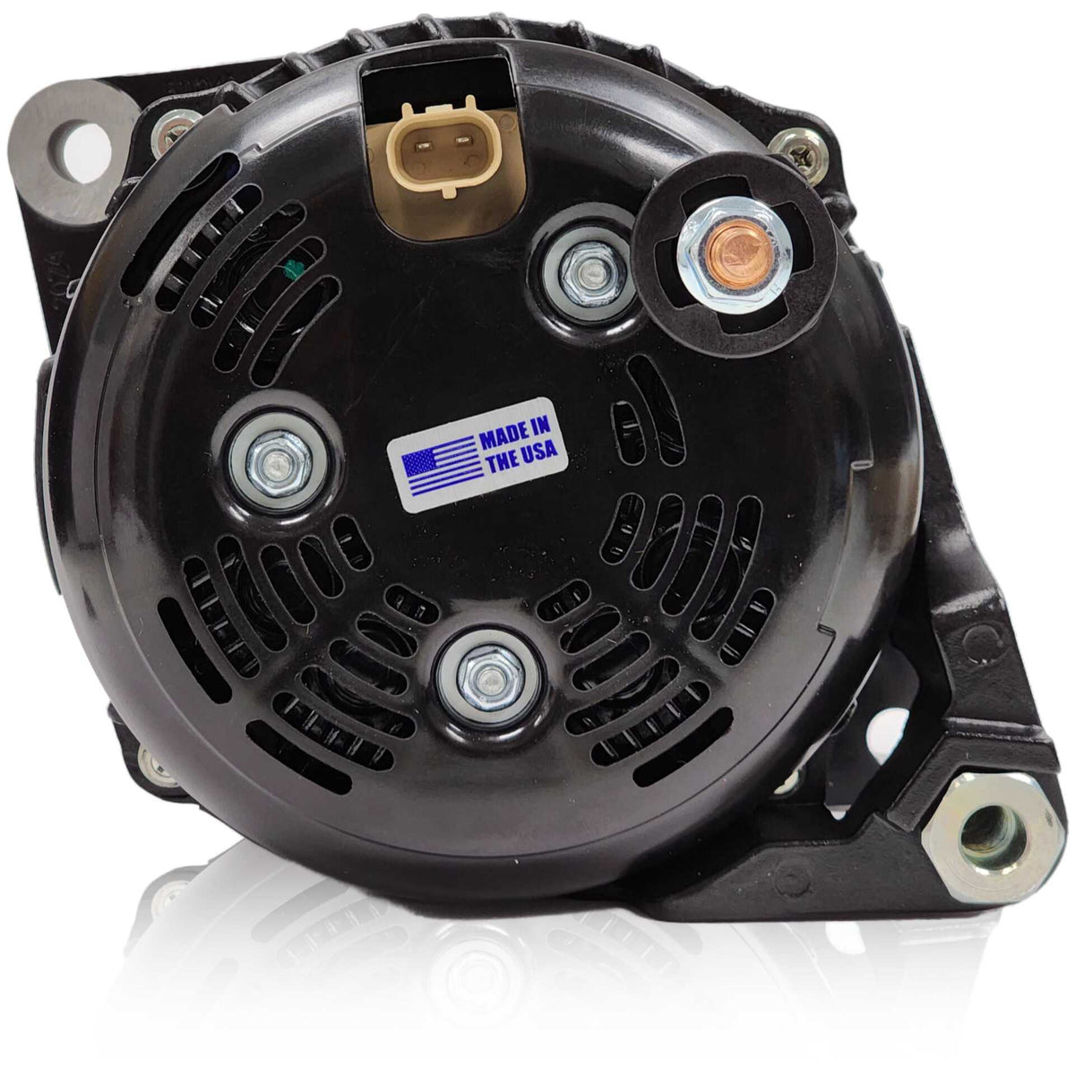 Mechman 370 Amp Billet Elite Series Alternator 1988-2002 Dodge Ram 5.9L Cummins Diesel