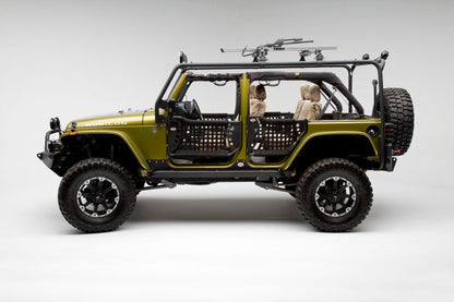 Body Armor 4x4 07-18 Jeep Wrangler JK 4 Door Cargo Roof Rack Box 2 Of 2 JK-6124-2