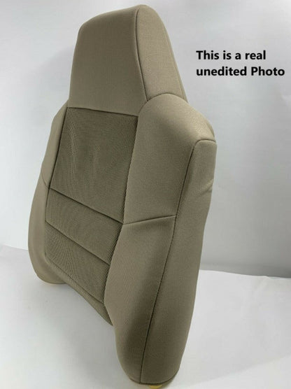 2003-2007 Ford F250 F350 Lariat Seat Cover in Pebble Tan Cloth Fabric