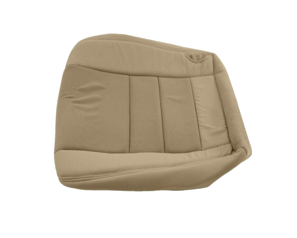 2003-2007 Ford F250 F350 Lariat Seat Cover in Pebble Tan Cloth Fabric