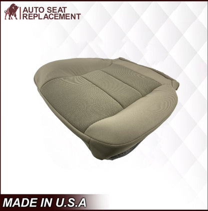 2003-2007 Ford F250 F350 Extended Cab Cloth Bottom Seat Cover Tan