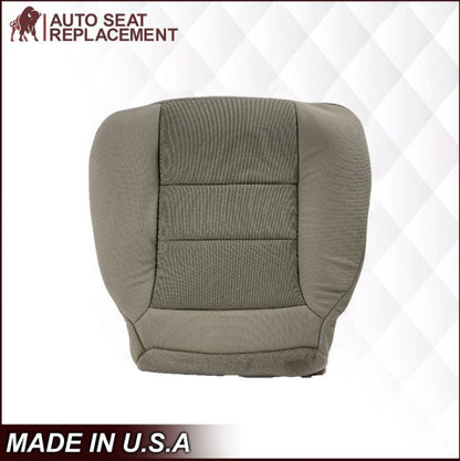 2003-2007 Ford F250 F350 Extended Cab Cloth Bottom Seat Cover Tan
