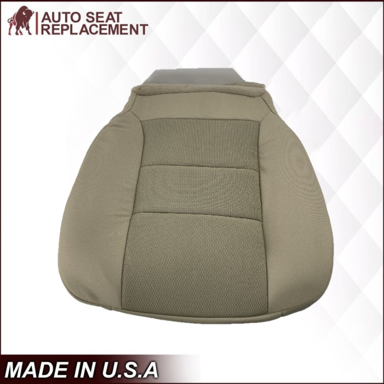 2003-2007 Ford F250 F350 Extended Cab Cloth Bottom Seat Cover Tan