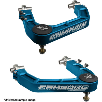 Camburg Toyota Tundra 2WD/4WD 22-23 KINETIK V2 Performance Billet Uniball Upper Arms (King Blue) CAM-310189-BLU