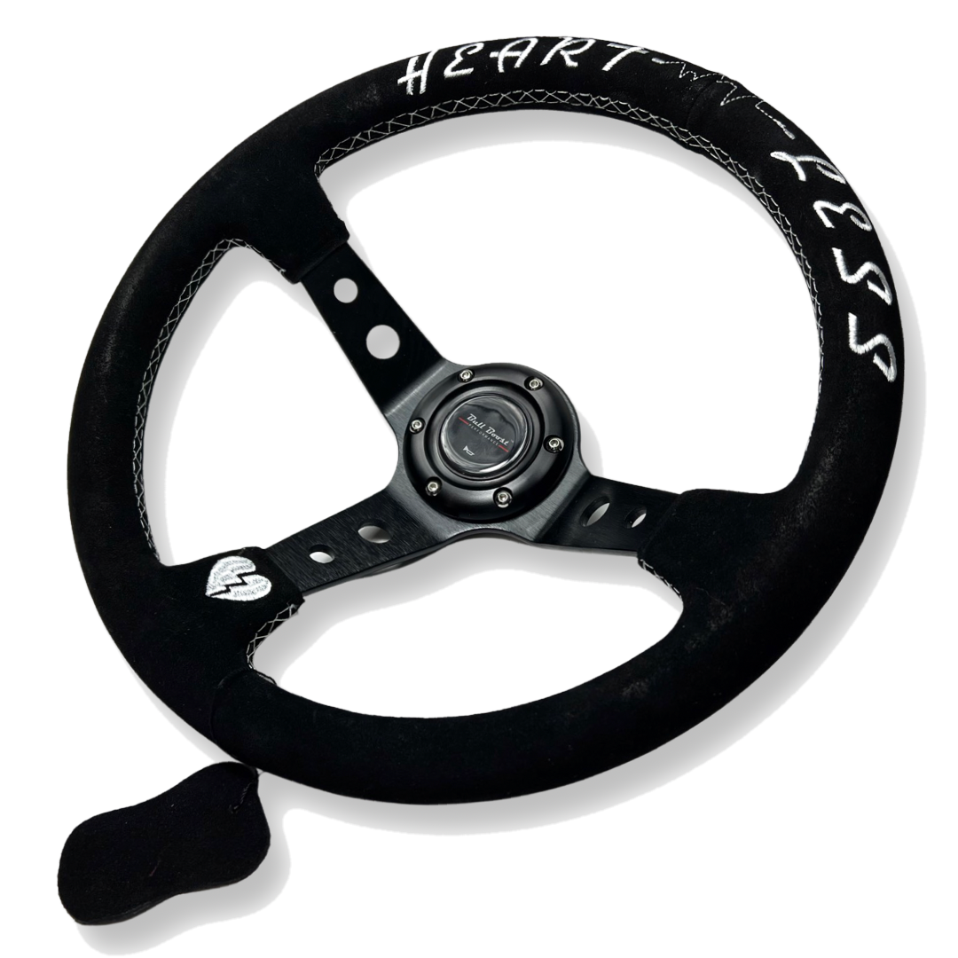 Suede Steering Wheel Short Hub Adapter Kit For Nissan 200X S13 S14 SR20 KA24