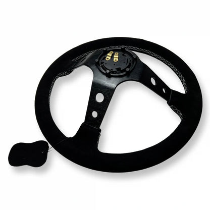 Bull Boost Performance 350mm Steering Wheel & Hub Adapter Kit for Mitsubishi Lancer (2004-2017) &amp; Galant (2003-2012)