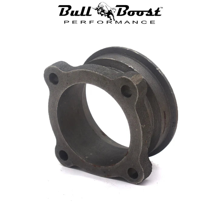 BULL BOOST 3" 4-Bolt Exhaust Downpipe Flange to 3" V-Band Adapter (GT30 / GT35 / T3)