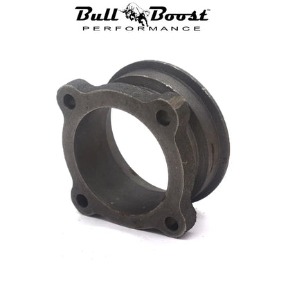 BULL BOOST 3" 4-Bolt Exhaust Downpipe Flange to 3" V-Band Adapter (GT30 / GT35 / T3)