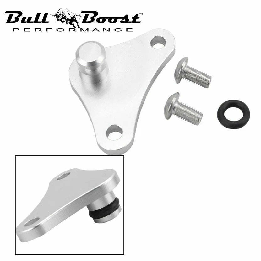BULL BOOST K-Series EVAP Purge Port Plug – K20 K24 (RSX / Civic Si) – Silver
