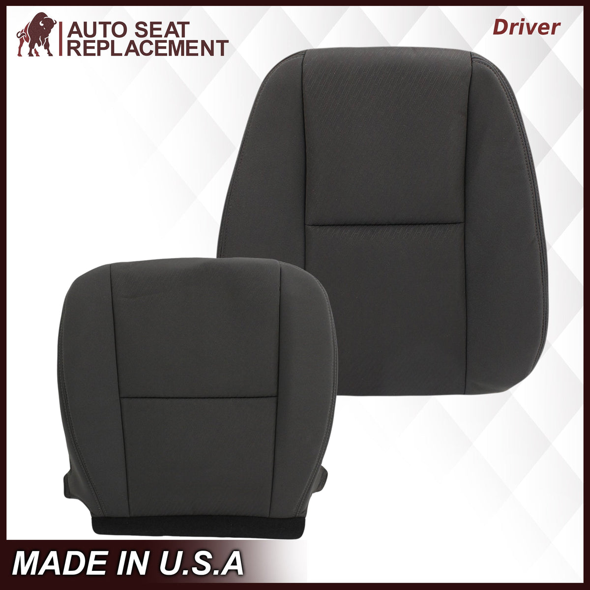 2007-2014 Chevy Tahoe Suburban Cloth Seat Cover In Black: Choose From Variation