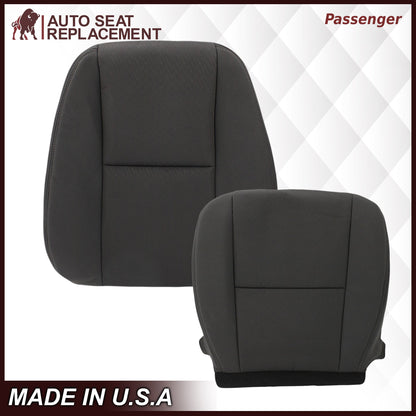 2007-2014 Chevy Tahoe Suburban Cloth Seat Cover In Black: Choose From Variation