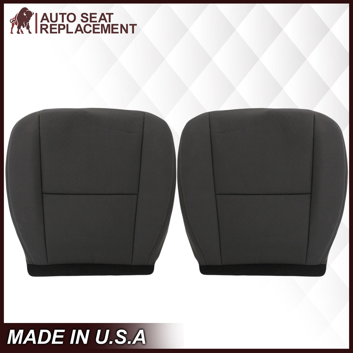 2007-2014 Chevy Tahoe Suburban Cloth Seat Cover In Black: Choose From Variation
