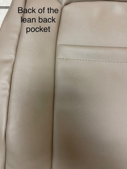 2003 2004  Ford Expedition XLT Replacement Seat Cover in Tan: Choose Leather OR Vinyl