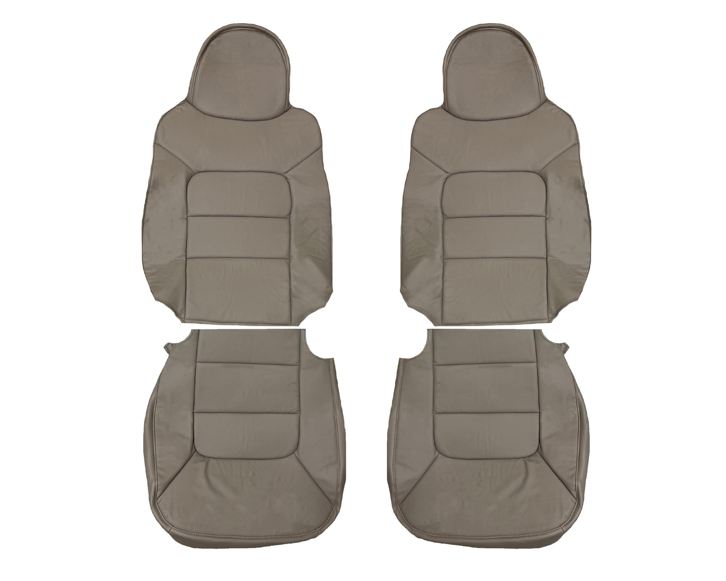 2003 2004  Ford Expedition XLT Replacement Seat Cover in Tan: Choose Leather OR Vinyl
