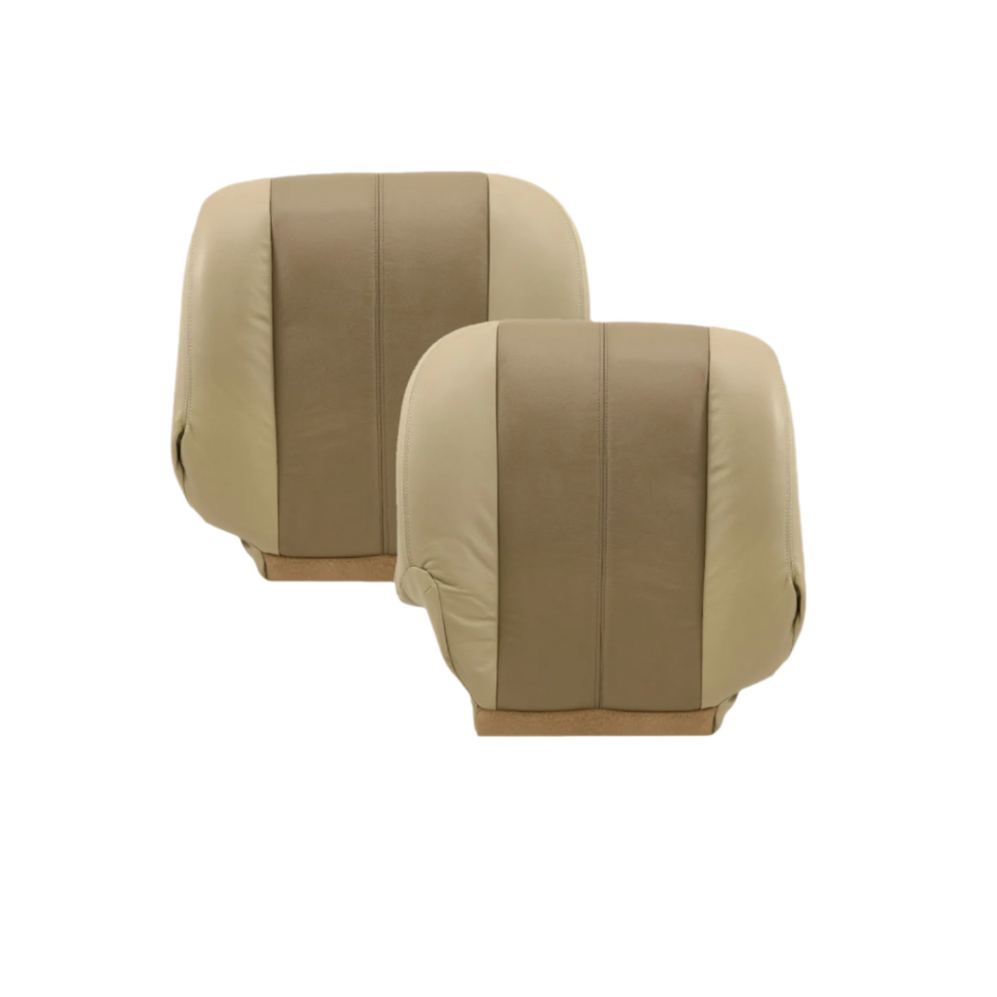 2001 2002 GMC Yukon Denali XL SLT SLE Leather Replacement Seat Cover 2 tone Tan: Choose From Variations