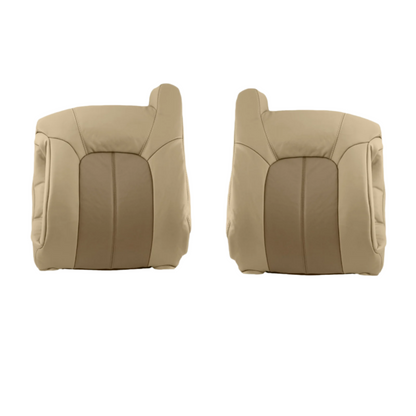 2001 2002 GMC Yukon Denali XL SLT SLE Leather Replacement Seat Cover 2 tone Tan: Choose From Variations