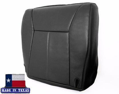 1998-2002 Dodge Ram 1500 Base Work Truck SINGLE CAB Seat Cover in Agate Very Dark Gray Vinyl