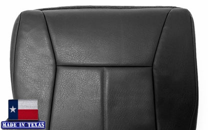 1998-2002 Dodge Ram 1500 Base Work Truck SINGLE CAB Seat Cover in Agate Very Dark Gray Vinyl