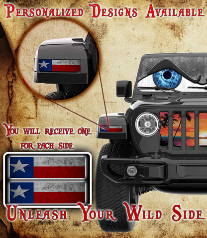 Texas flag Marker light for a Jl or JT 37