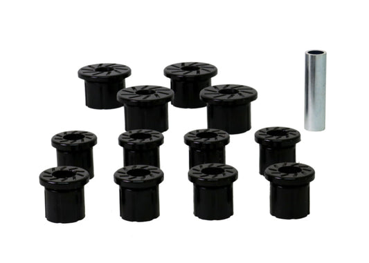 Whiteline 84-89 Toyota 4Runner/Pickup Rear Leaf Spring Shackle Bushing Kit W73469