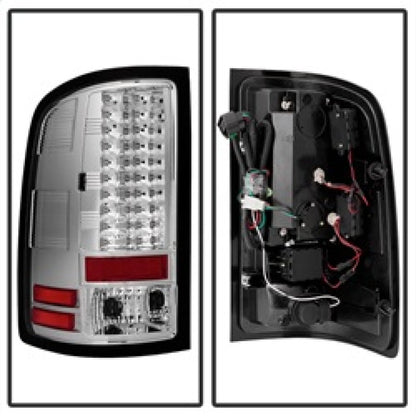 Spyder GMC Sierra 07-13 (Not fit 3500 Dually 4 Rear Wheels)LED Tail Lights Chrome ALT-YD-GS07-LED-C 5014931