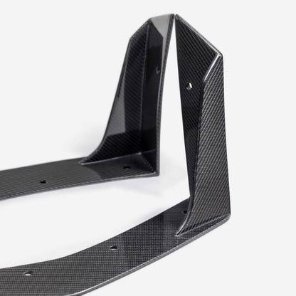 Anderson Composites 2024 Ford Mustang Type-GT5 Carbon Fiber Front Splitter Wickers AC-FBC24FDMU-GT5
