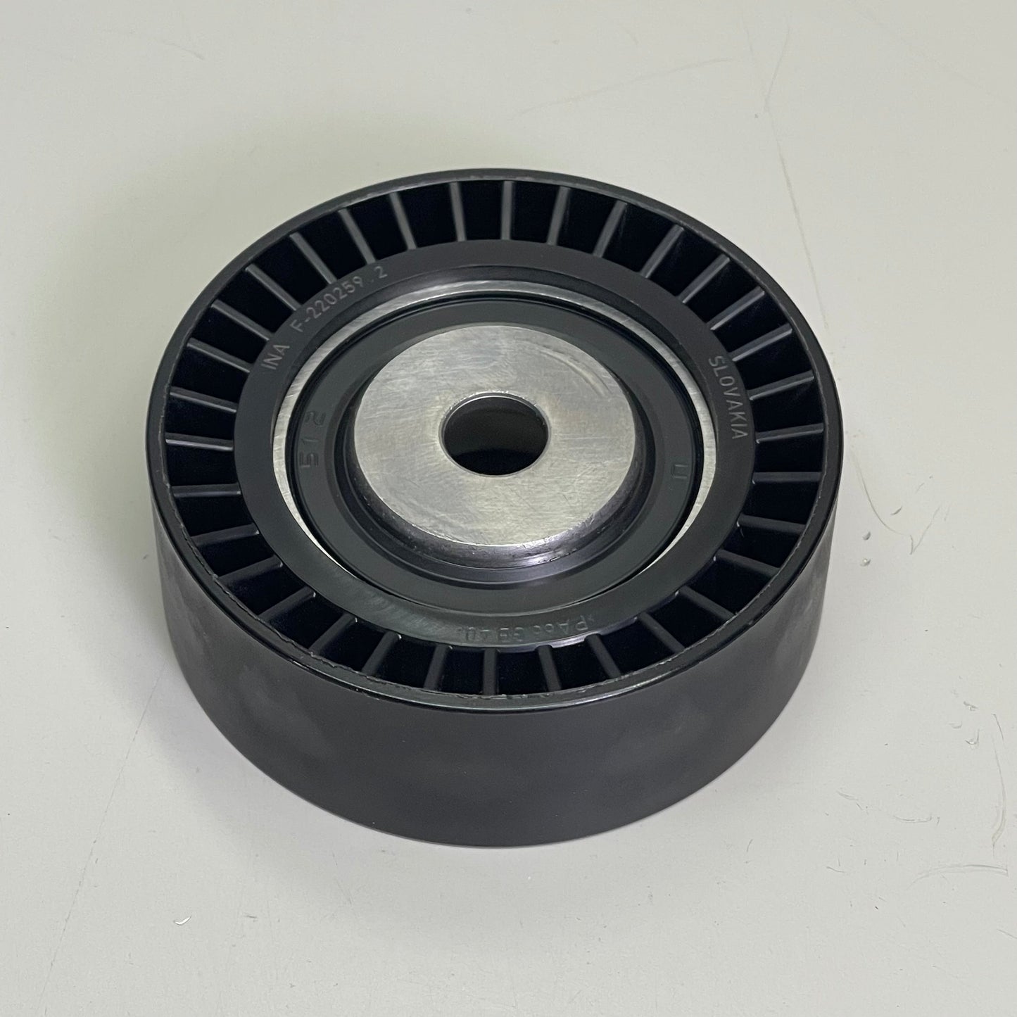 MURRAY Idler Tensioner Pulley Heavy-Duty Thermoplastic Smooth Black for BMW 2330075